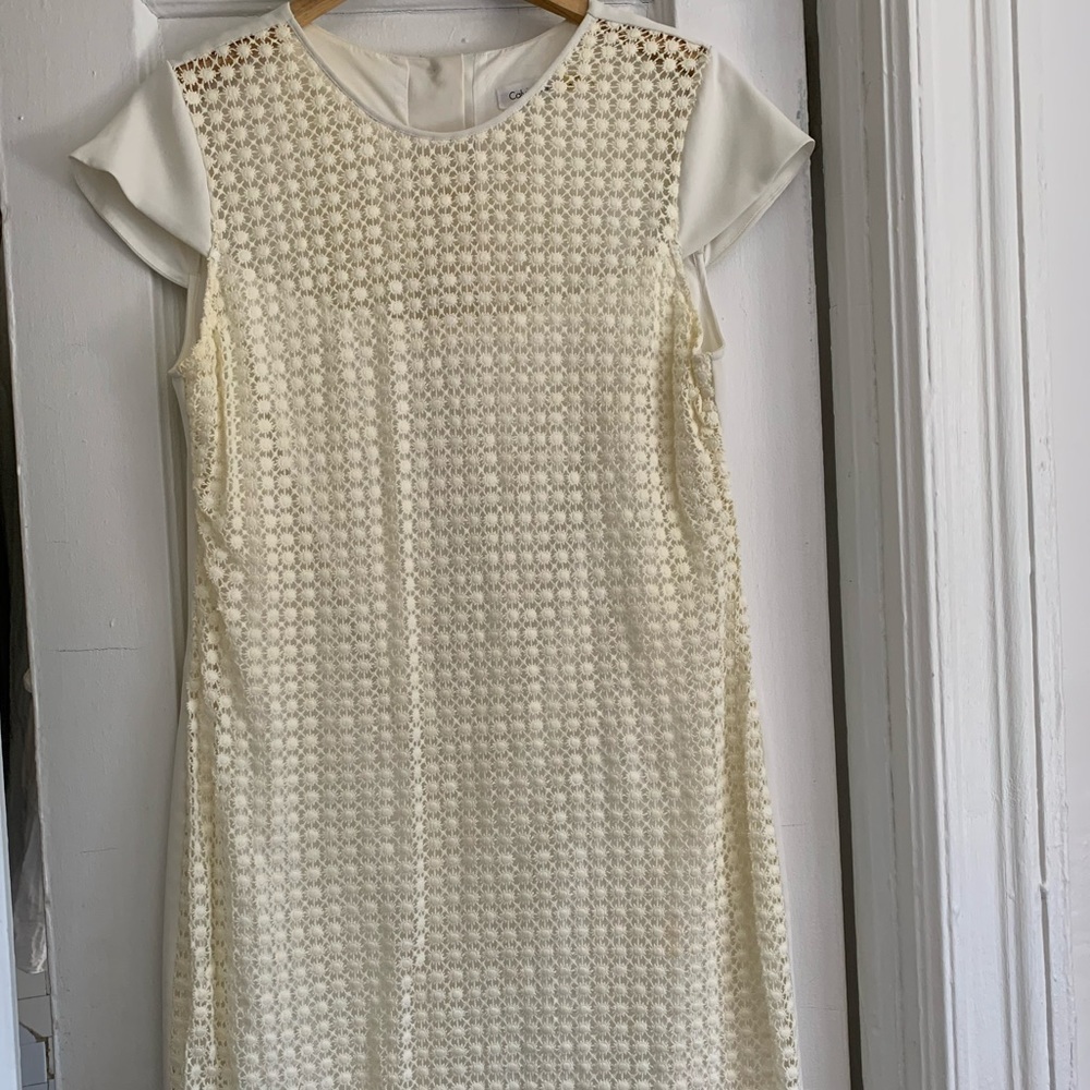 Calvin Klein A-line dress!